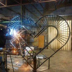 Welding Heart of Downtown 3