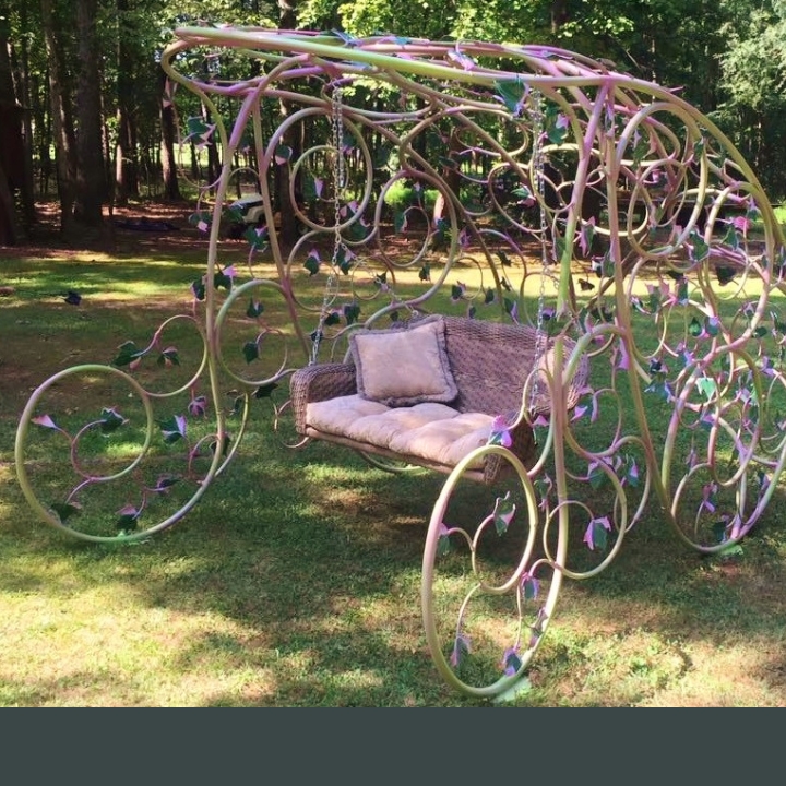 custom yard swing