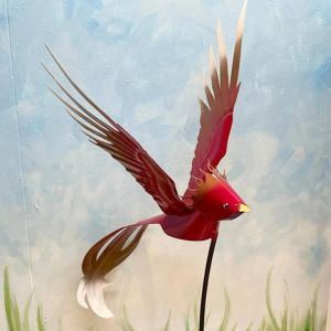 elon phoenix garden stake