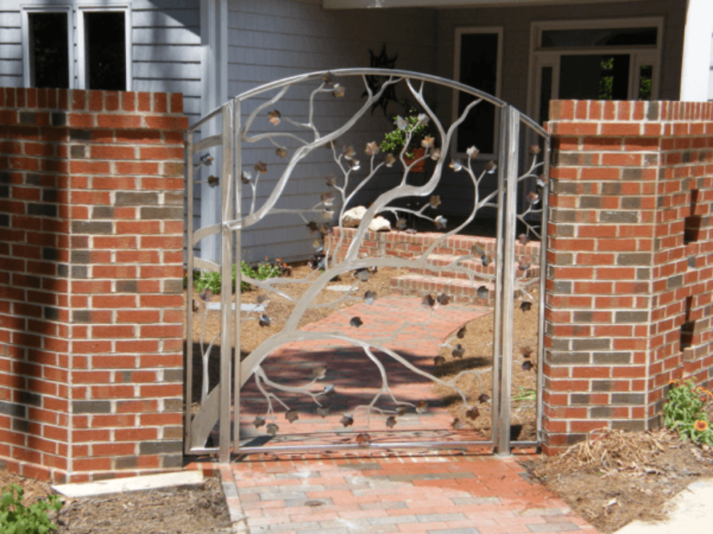 metal tree gate