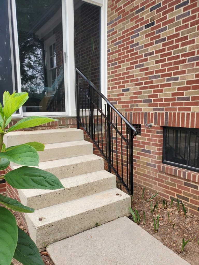 wrought iron porch railing