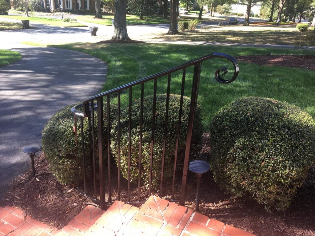 wrought iron railing