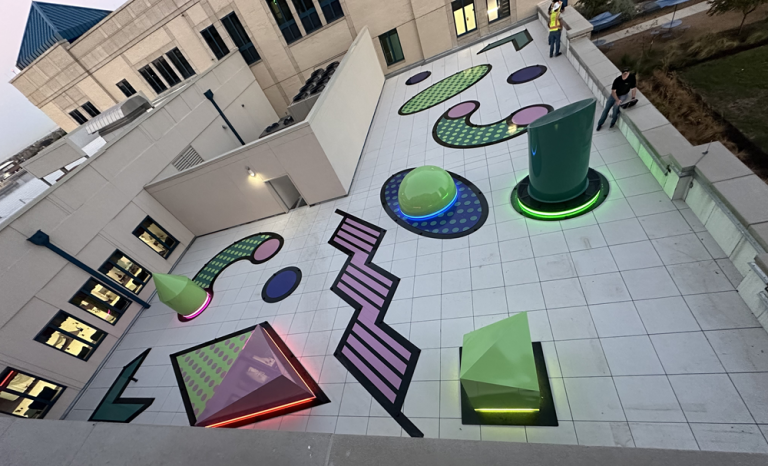 cooks childrens hospital rooftop art prosper tx